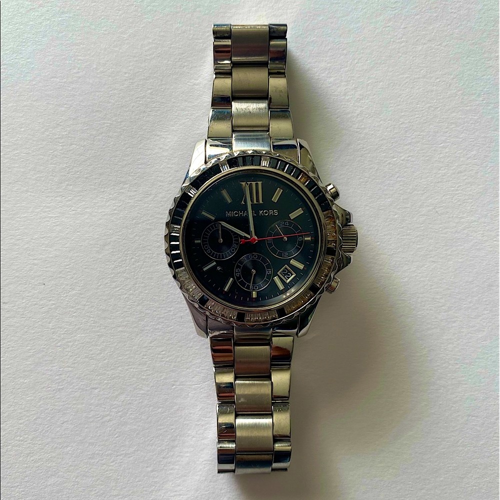 Michael Kors watch silver with jewels